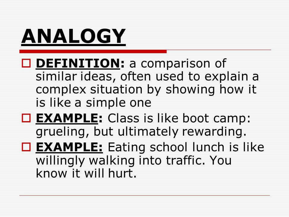 How to Write an Analogy Essay
